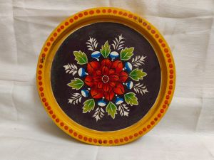 Hand Painted Wooden Wall Hanging