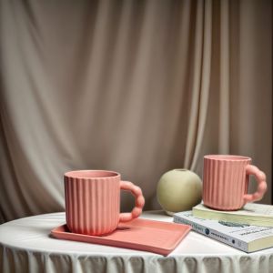Coffee Mug Tray Set