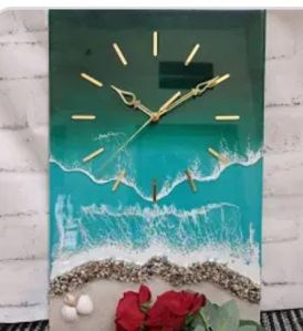 Resin Wall Clock