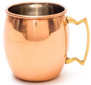 Plain Copper Mug, Storage Capacity : 500ml