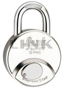 Link Hi-Tech Square 78mm Pad Lock For Almirah, Door, Drawer