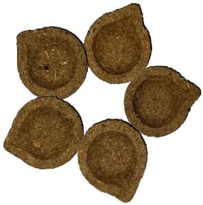 Pure Cow Dung Panchagavya Vilakku For Decoration Use, Temple