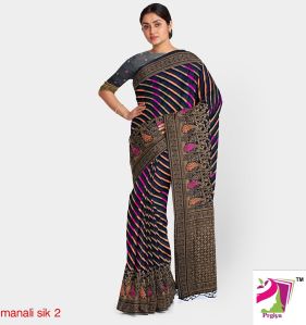 Prgiya Cotton Silk Saree, Packaging Type : Poly Bag