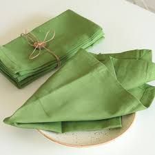 Plain Solid Cotton Napkins For Home, Hotel, Restaurant