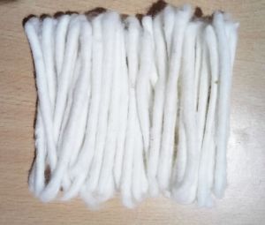 3 Inch Long Cotton Wicks For Religious Purpose