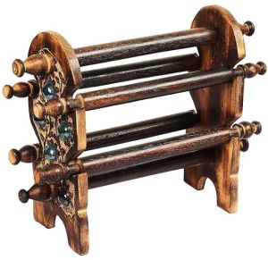 Wooden Folding Bangle Stand