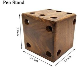 Plain Polished Wooden Pen Holder, Packaging Type : Cartoon Box