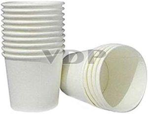 Plain 255ml Disposable Paper Cup For Coffee, Tea