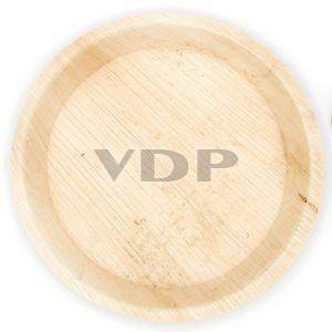 8 Inch Round Areca Leaf Plate For Serving Food