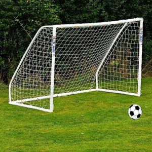 Polished Mild Steel Football Goal Post, Shape : Rectangle