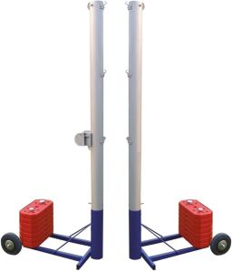 Nexon Polished Mild Steel Movable Volleyball Pole