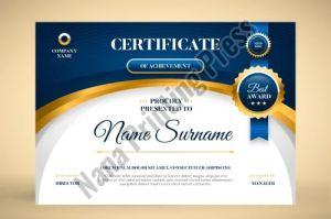 Certificate Printing Services