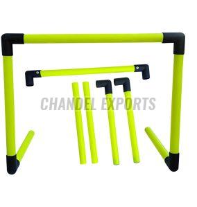 PVC Agility Hurdles For Outdoor Exercise, Sports