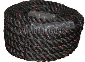 Double Twist Nylon Battle Ropes For Gym