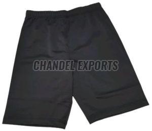 Plain Lycra Mens Cycling Shorts, Color : Black