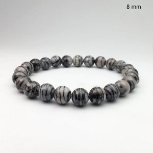 Black Web Jesper Gemstone Bracelets