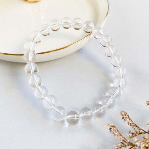 Clear Quarts Gemstone Bracelets