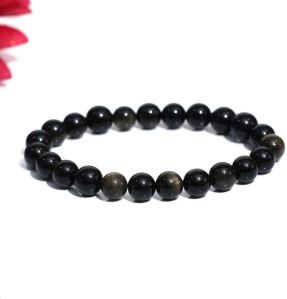 Golden Obsidian Gemstone Bracelets