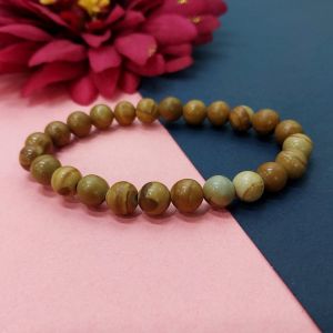 Wood Jasper Gemstone Bracelets