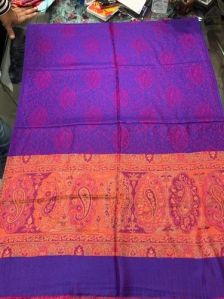 Printed Ladies Multicolor Silk Shawl, Technics : Machine Made