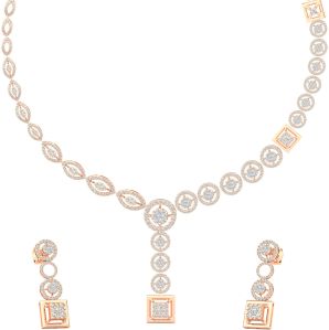 Designer Diamond Necklace Set