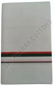 Mens BJP Political Border Cotton Dhoti