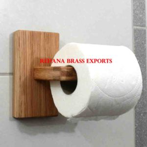 Wood Toilet Paper Holder