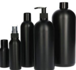 HDPE Shampoo Bottle, Color : Black