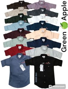 Kids Plain Shirts