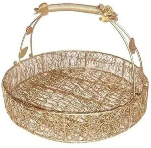 Metal Wire Basket For Gifting