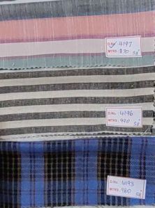 Rayon Yarn Dyed Check Fabric