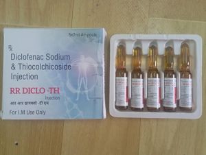 Diclofenac and Thiocolchicoside Injection