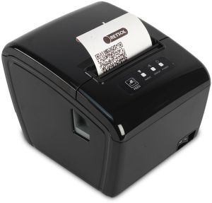 Retsol RTP-82UE Thermal Receipt Printer, Size/Dimension : D180x W140x H134.1mm