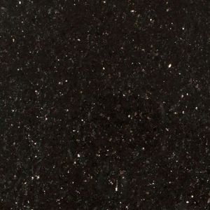 Polished Black Galaxy Granite Slab For Countertop, Flooring