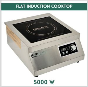 Commercial Induction Cooktop 5000W Flat