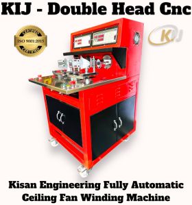 Kisan Engineering KIJ - 250 CNC Dual Drive Ceiling Fan Winding Machine