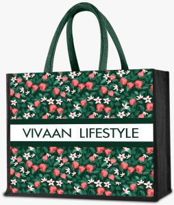 Printed Jute Bag