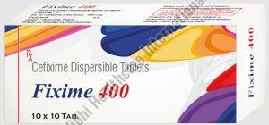 Fixime-400 Cefixime Dispersible Tablets, Grade Standard : Medicine Grade