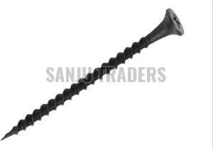 Metal Construction Drywall Screws, Color : Black