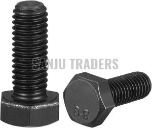 Metal Machinery Hex Bolts, Surface Treatment : Polished