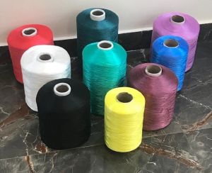 Dyed Multicolor Bag Closing Thread, Packaging Type : Roll