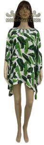 VIscose Crepe Beach Wear Short Kaftan, Clothing Type : One Piece