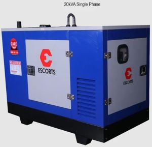 20kVA Single Phase Escorts Diesel Generator