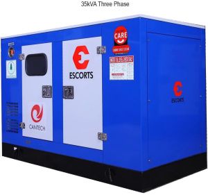 35kVA Three Phase Escorts Diesel Generator, Weight : 1080 Kg