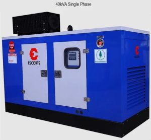 40kVA Single Phase Escorts Diesel Generator