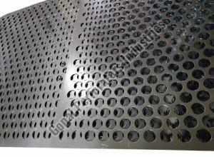 SS Round Hole Perforated Sheets For Industrial, Industrial