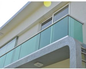 12mm Aluminium Glass Railing