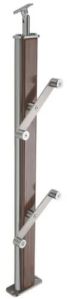 MGAB12 Wooden & Stainless Steel Baluster