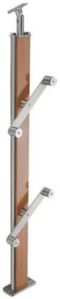 MGAB2 Wooden & Stainless Steel Baluster