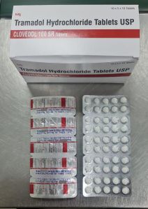 Tramadol 100mg Tablet, Color : White, Packaging Size : 10*5*10 Blister, Packaging Type : Box